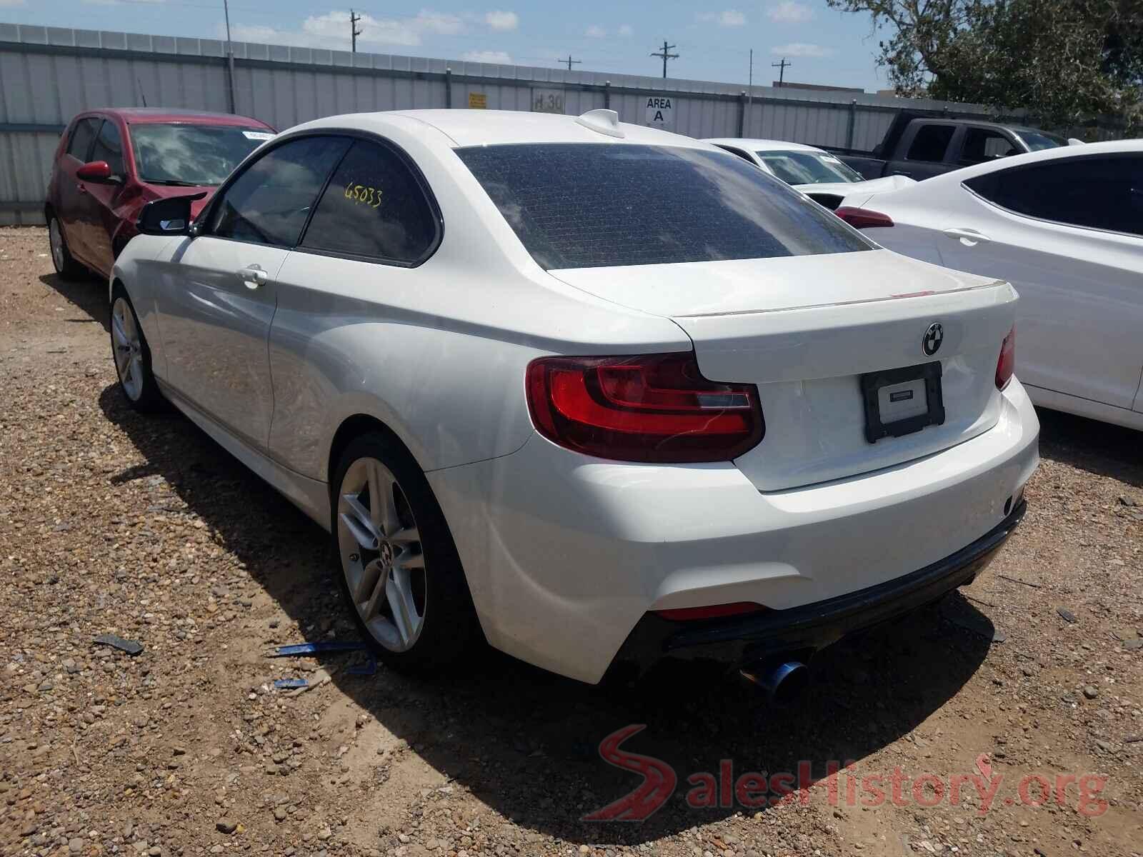 WBA1F9C58GV742090 2016 BMW 2 SERIES