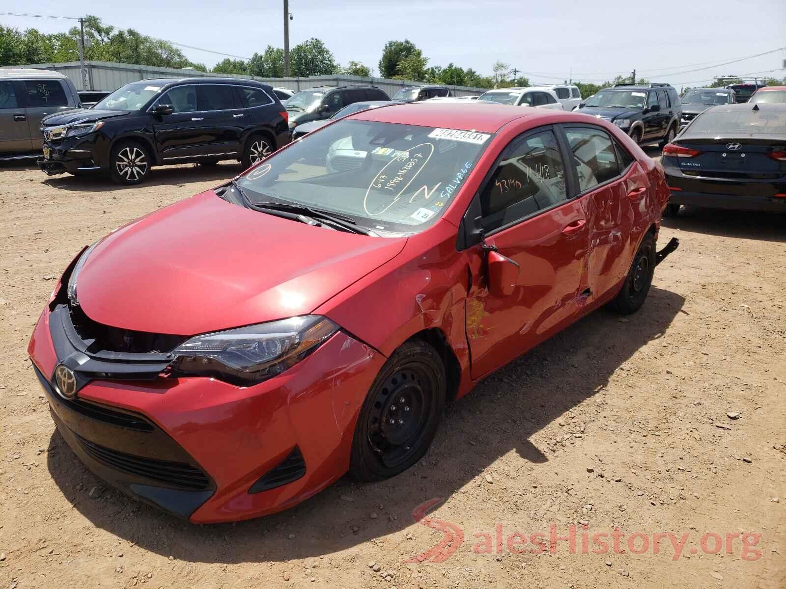 2T1BURHE3KC233588 2019 TOYOTA COROLLA