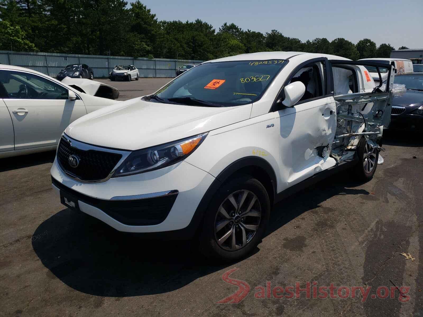 KNDPBCAC8G7803627 2016 KIA SPORTAGE