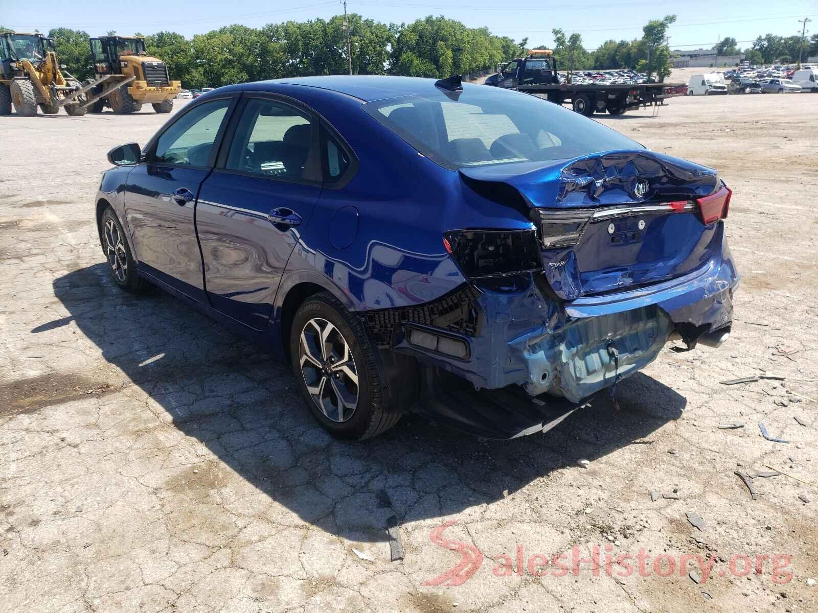 3KPF24AD8ME287291 2021 KIA FORTE