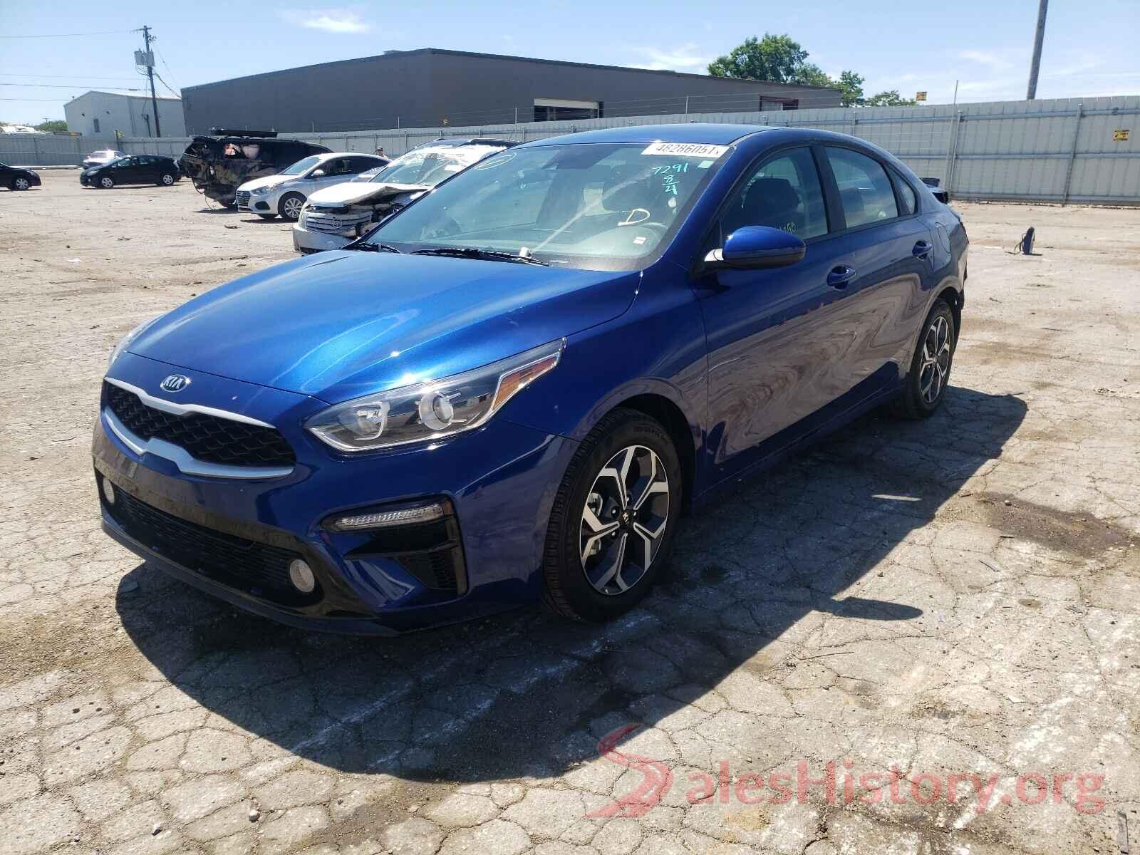 3KPF24AD8ME287291 2021 KIA FORTE