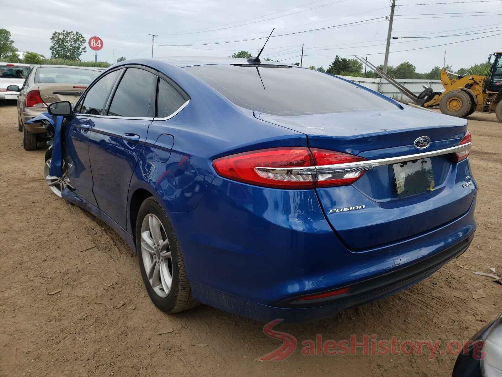 3FA6P0LU0JR171164 2018 FORD FUSION