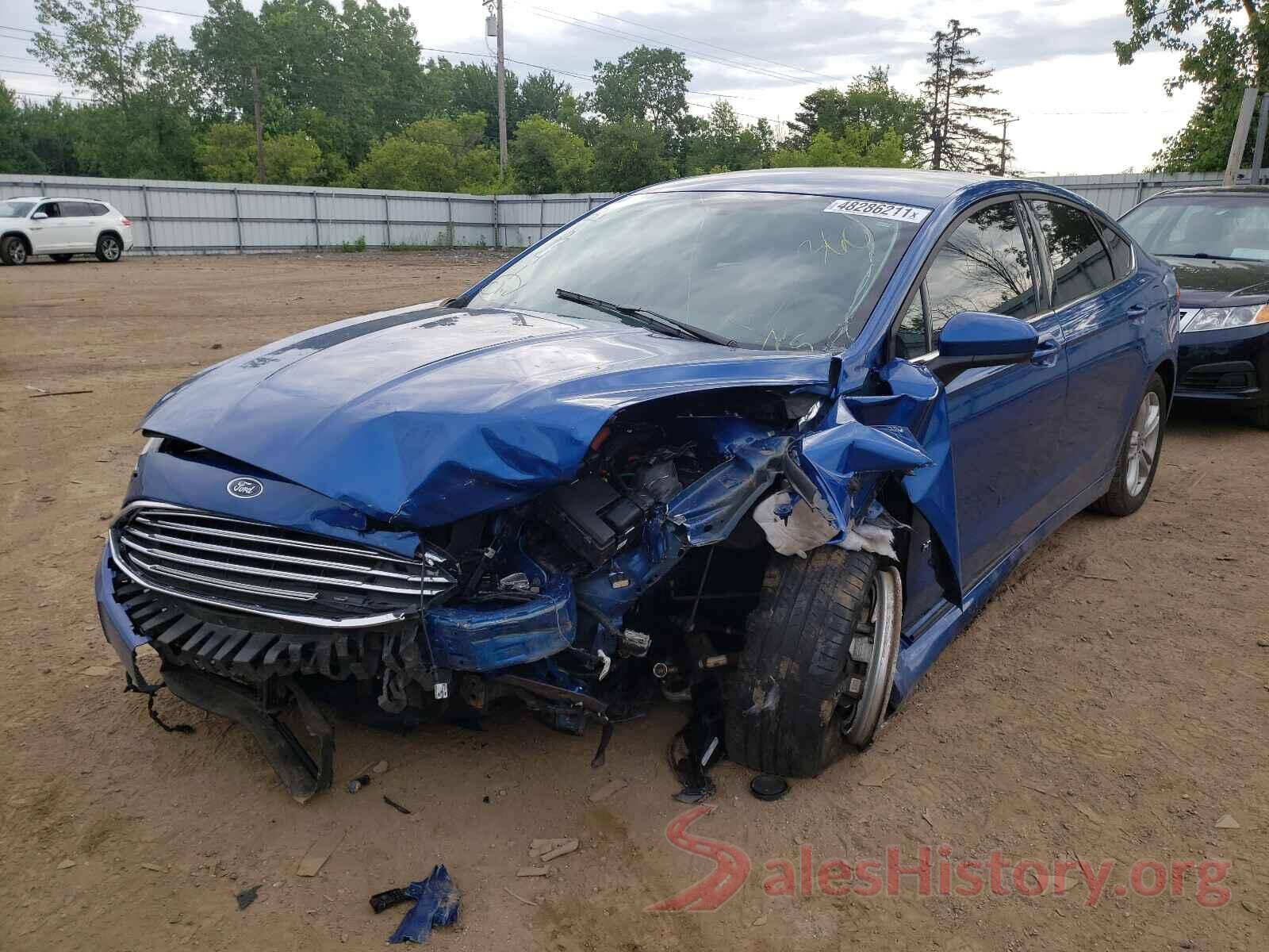 3FA6P0LU0JR171164 2018 FORD FUSION