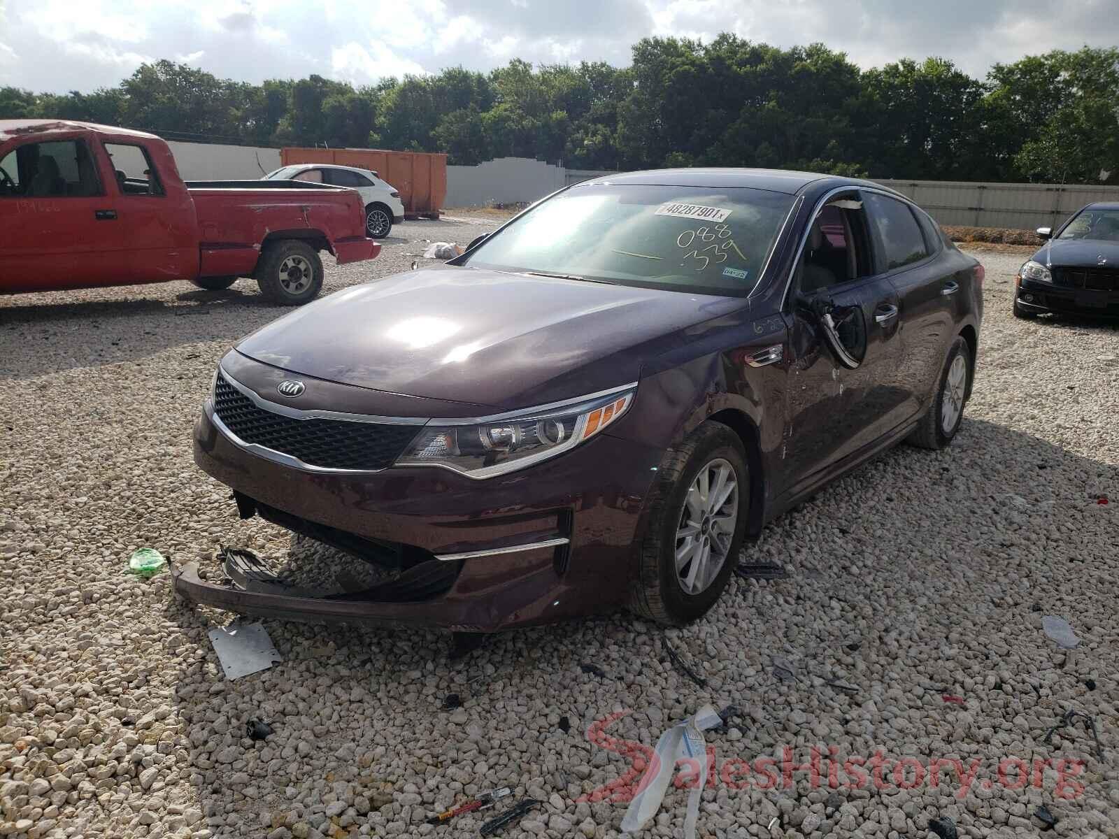 5XXGT4L3XGG088339 2016 KIA OPTIMA