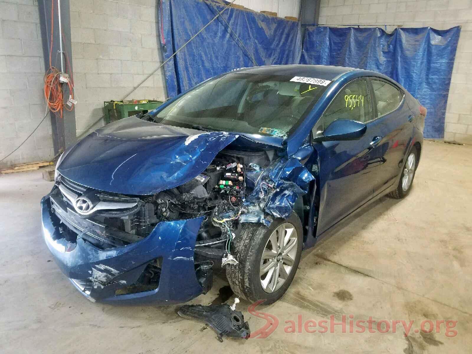 KMHDH4AE5EU117399 2014 HYUNDAI ELANTRA