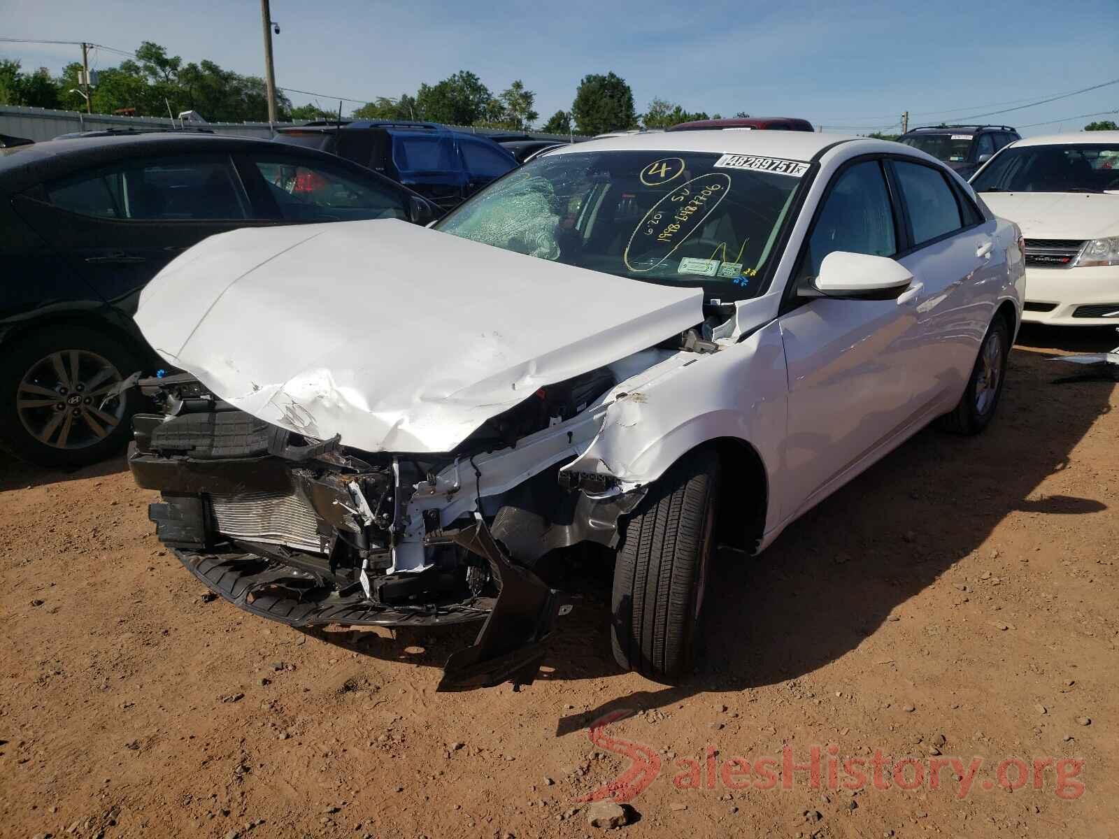 5NPLL4AGXMH045866 2021 HYUNDAI ELANTRA