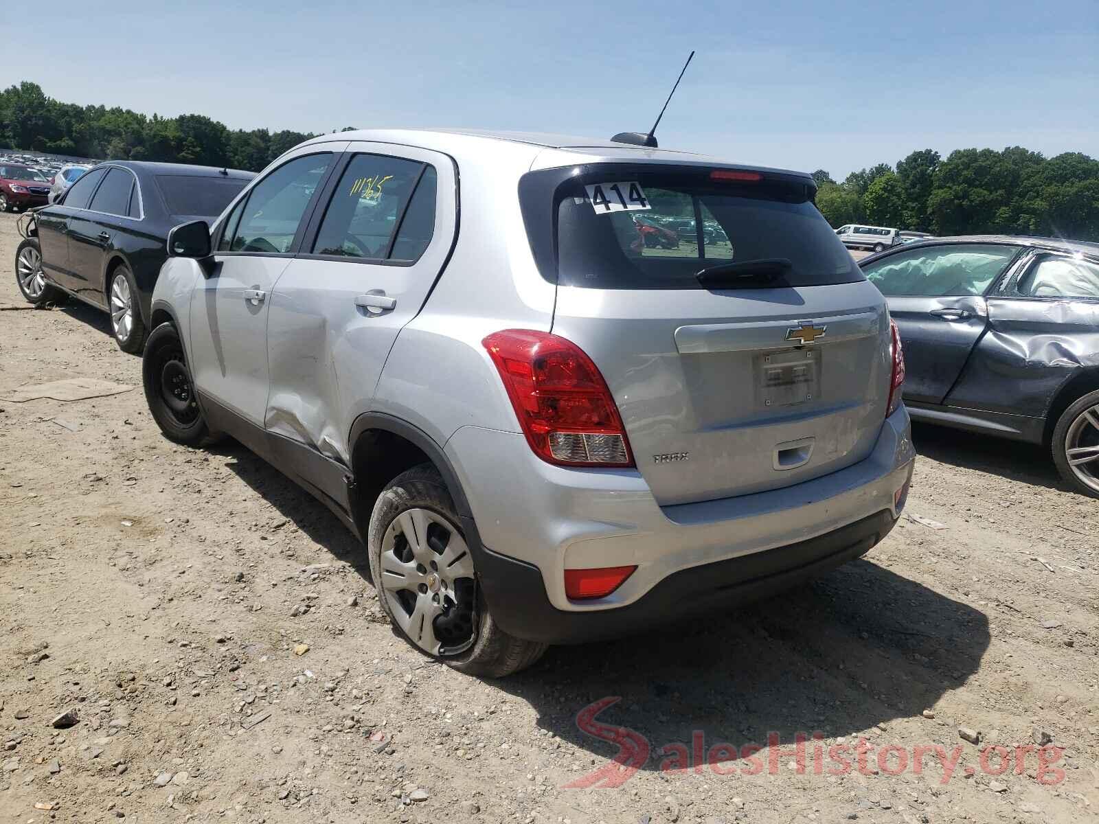 3GNCJKSB7HL282891 2017 CHEVROLET TRAX