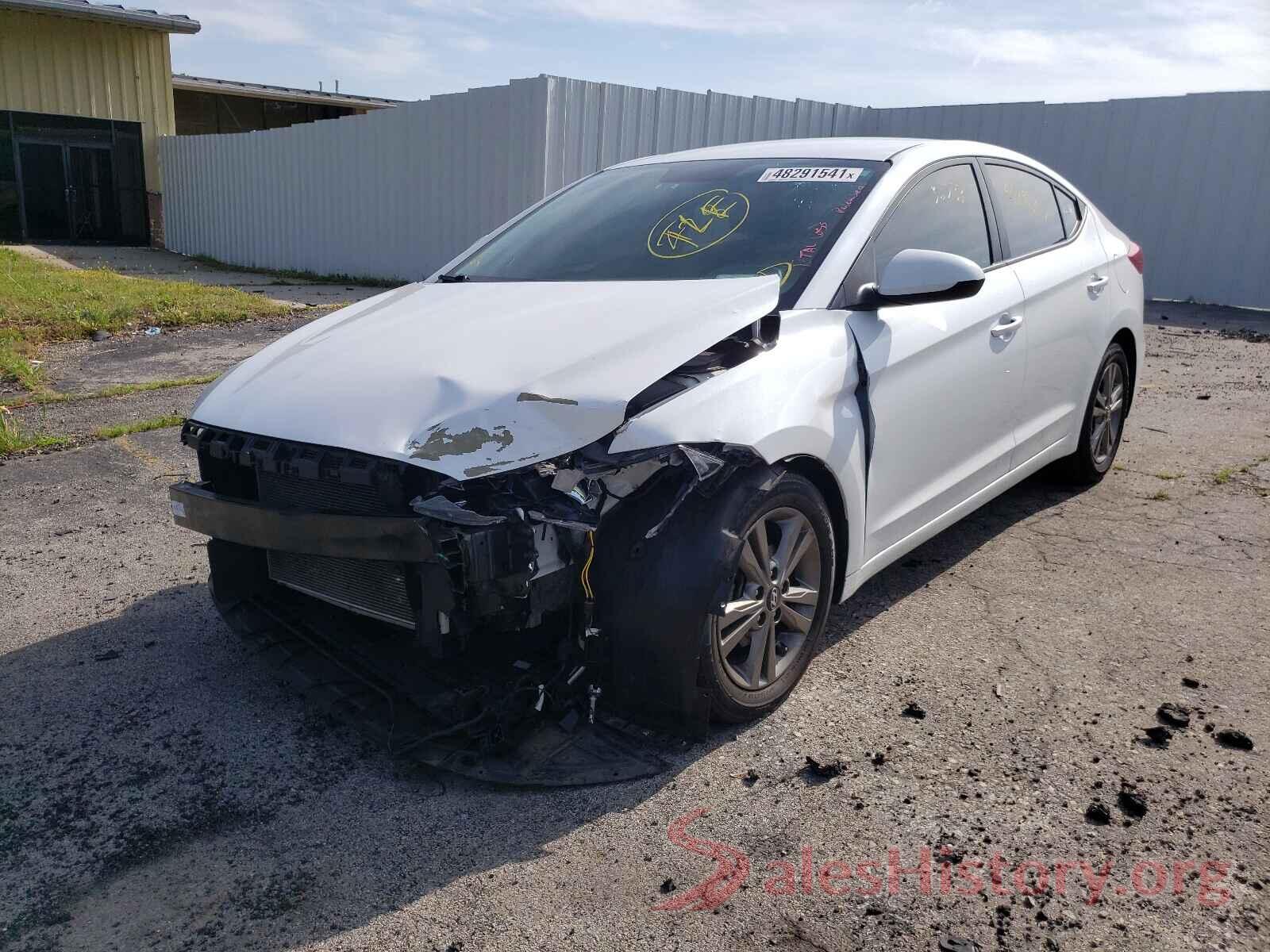 5NPD84LF0JH245905 2018 HYUNDAI ELANTRA