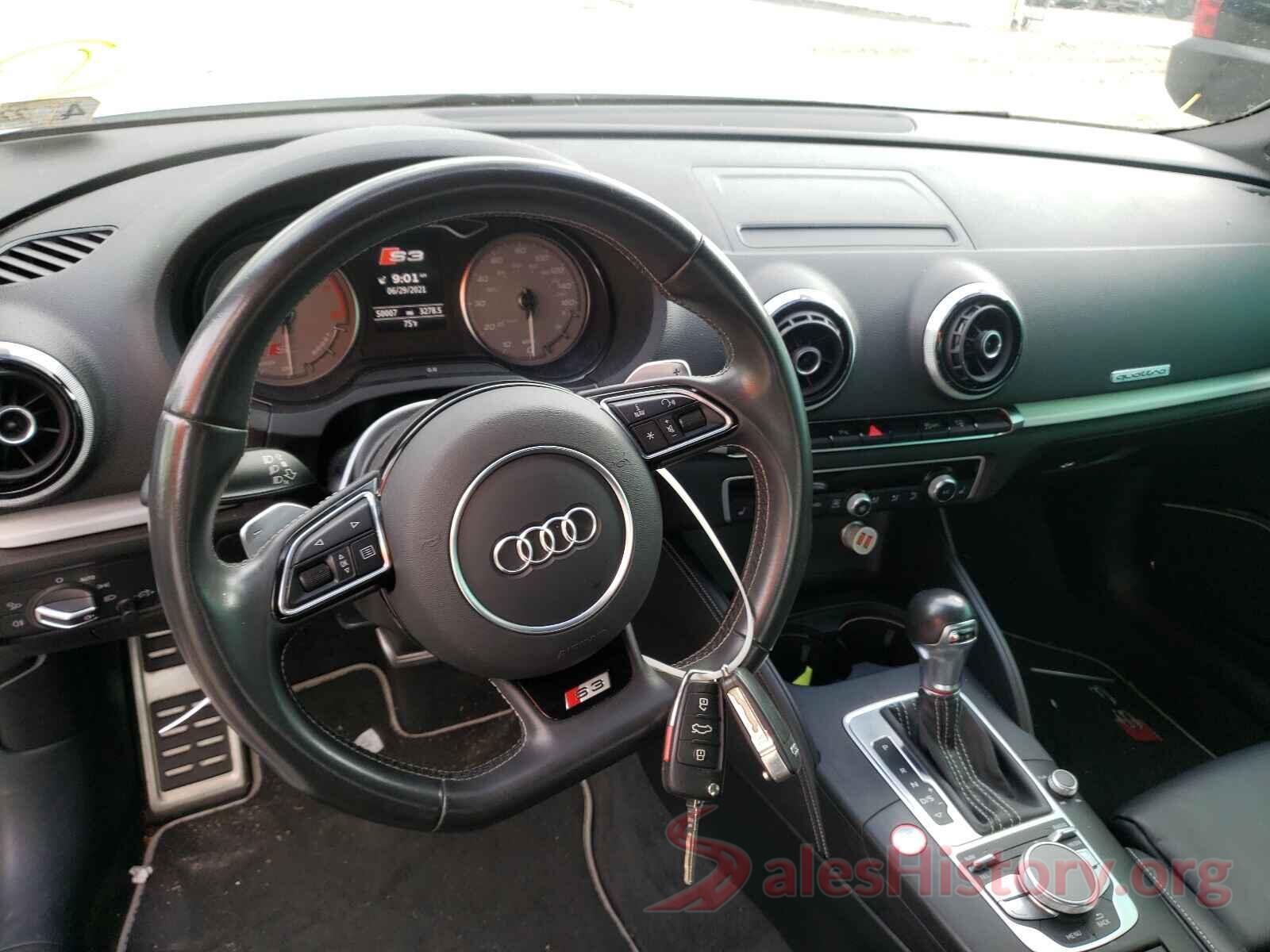 WAUB1GFF4G1076459 2016 AUDI S3