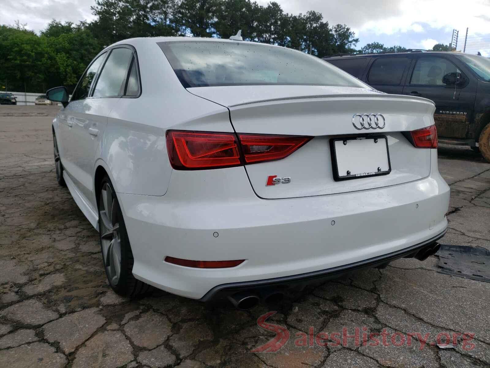 WAUB1GFF4G1076459 2016 AUDI S3