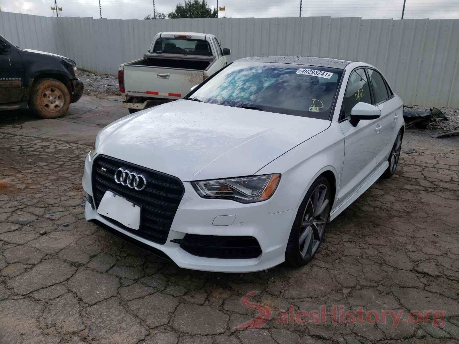 WAUB1GFF4G1076459 2016 AUDI S3