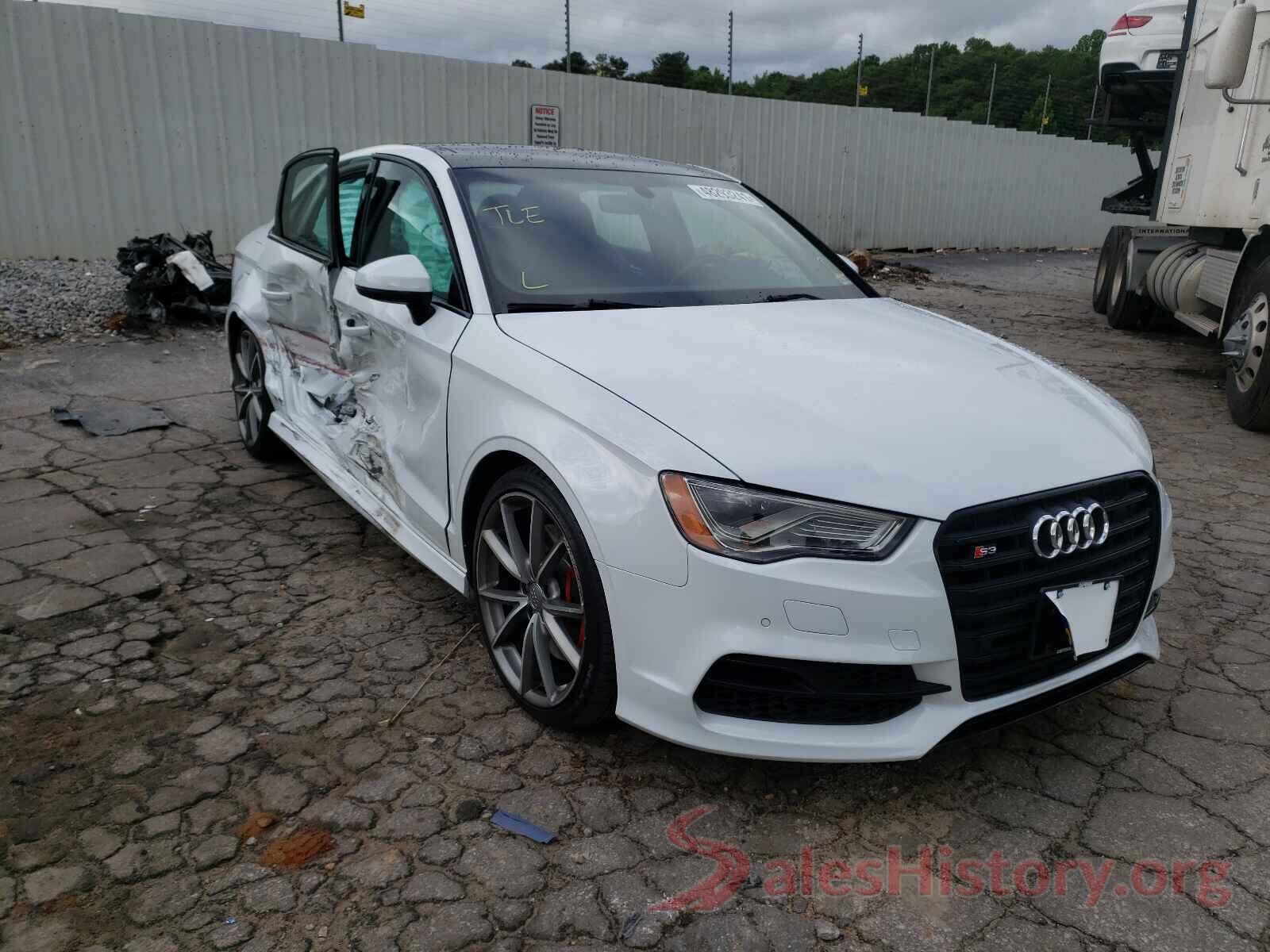 WAUB1GFF4G1076459 2016 AUDI S3