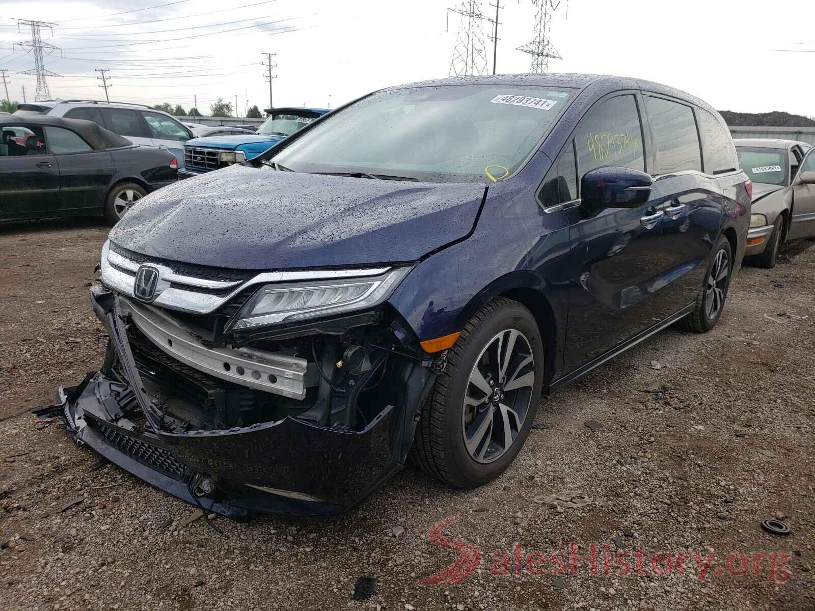 5FNRL6H99JB033988 2018 HONDA ODYSSEY