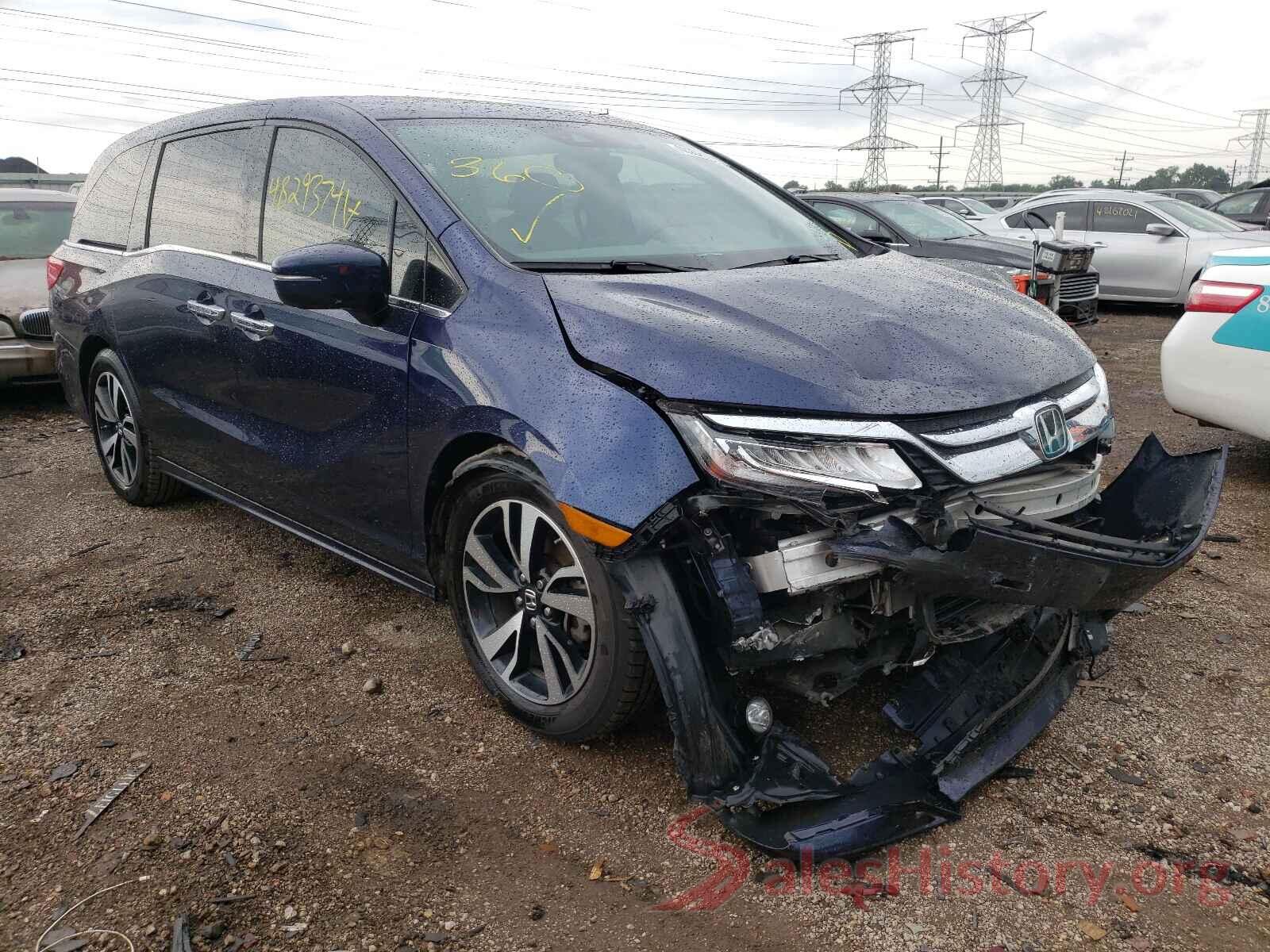 5FNRL6H99JB033988 2018 HONDA ODYSSEY