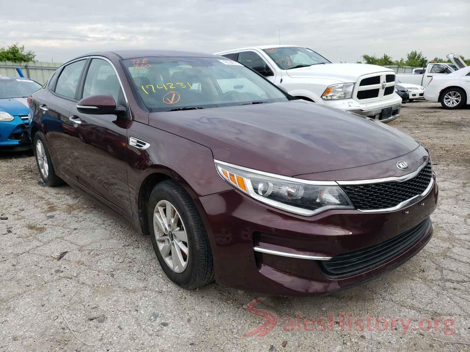 5XXGT4L32HG174231 2017 KIA OPTIMA