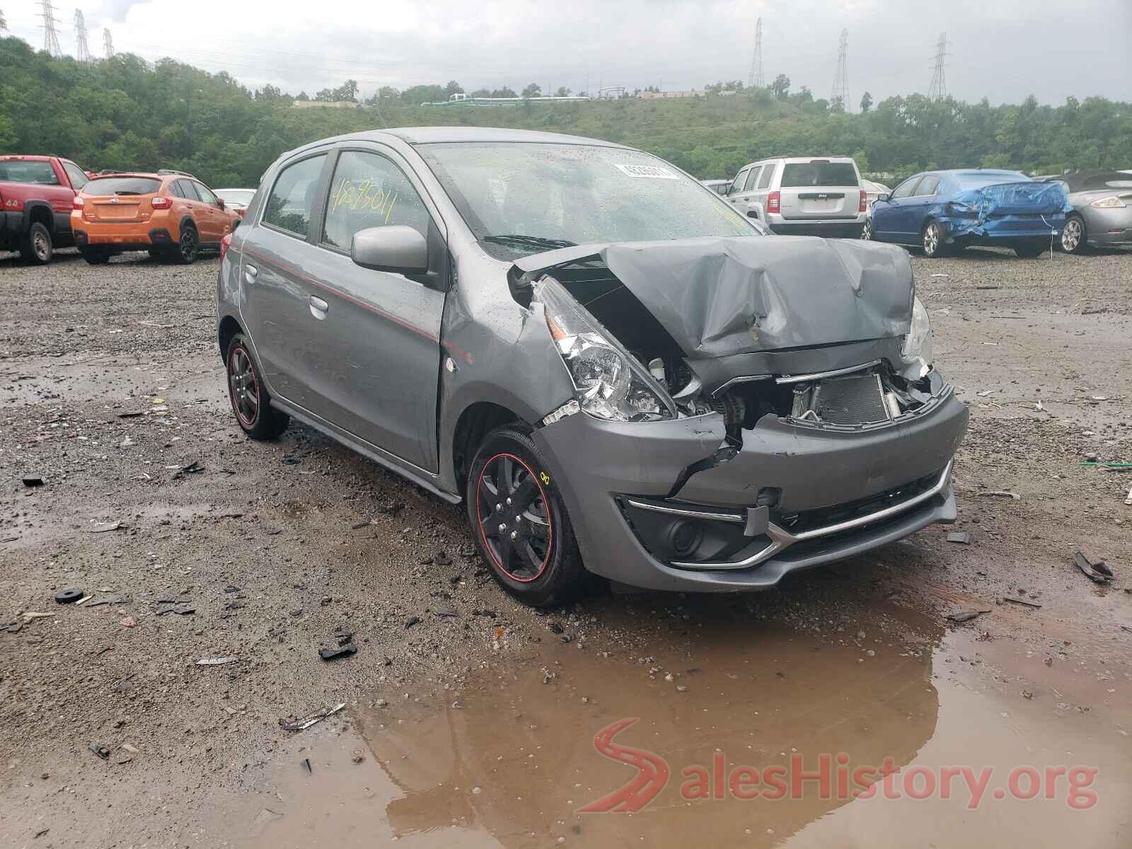 ML32A3HJ0KH005517 2019 MITSUBISHI MIRAGE