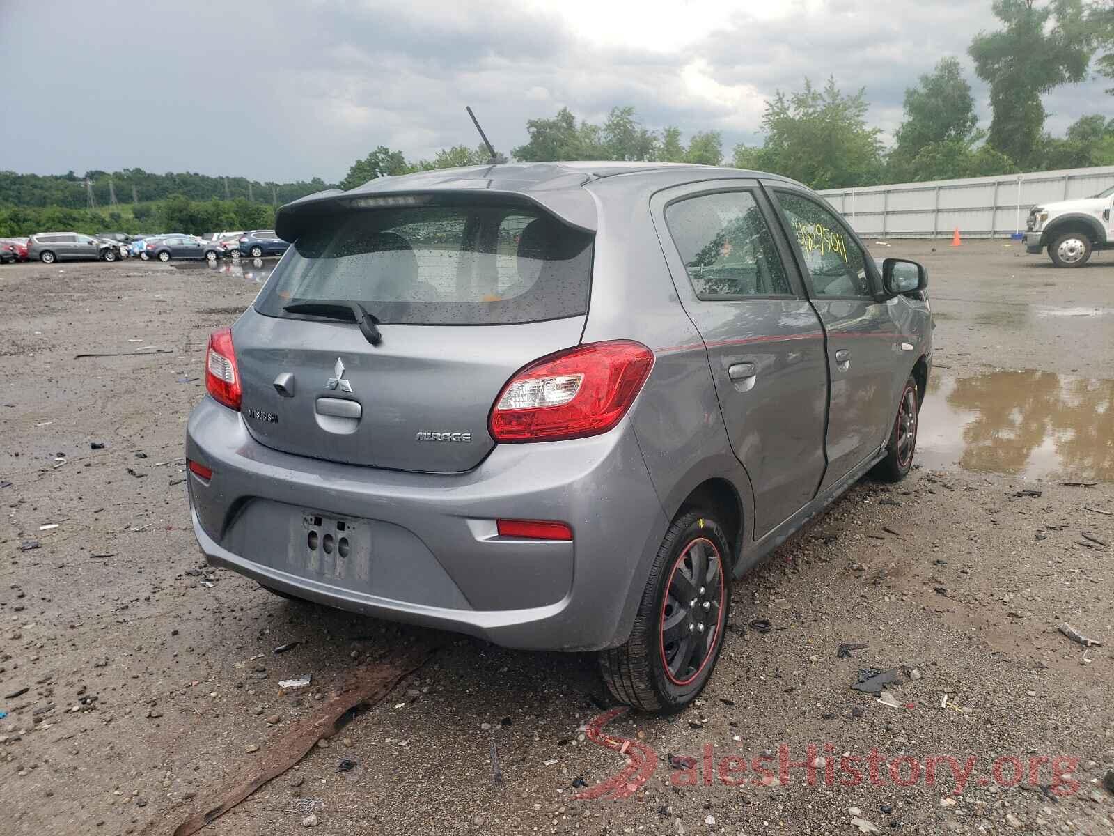 ML32A3HJ0KH005517 2019 MITSUBISHI MIRAGE