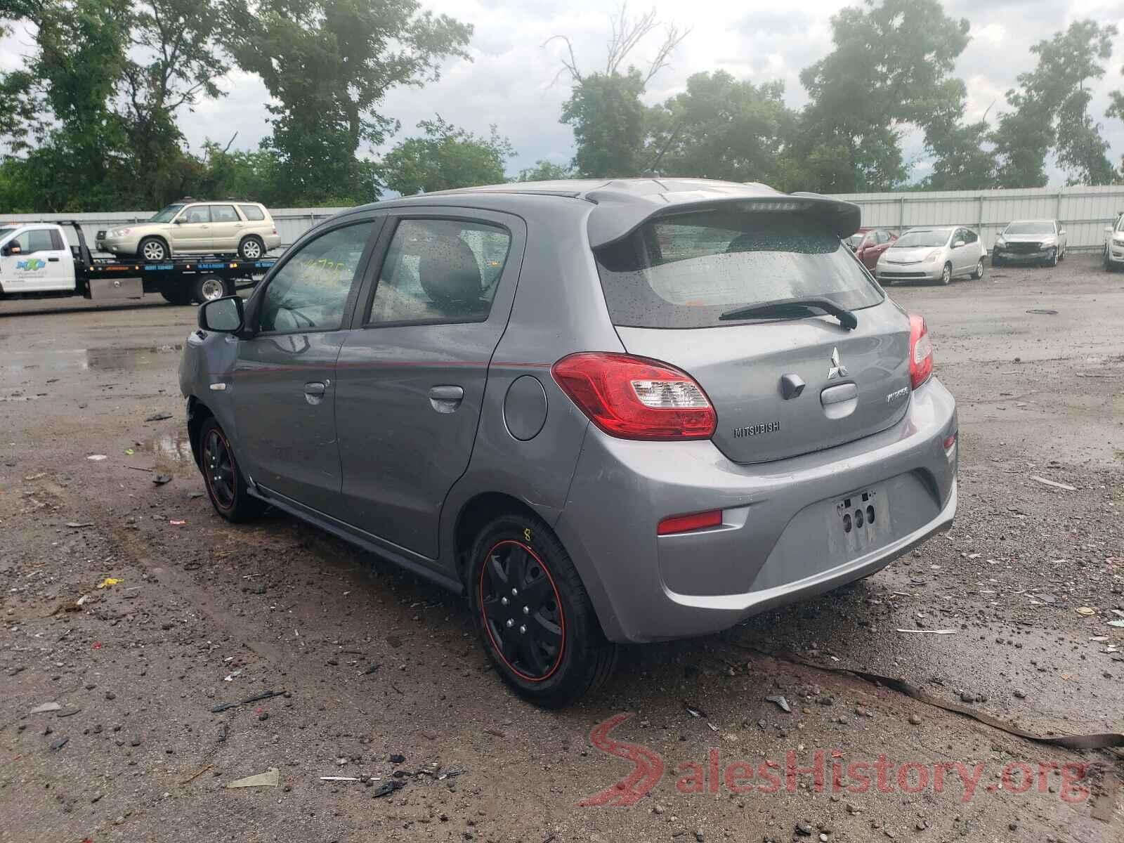 ML32A3HJ0KH005517 2019 MITSUBISHI MIRAGE