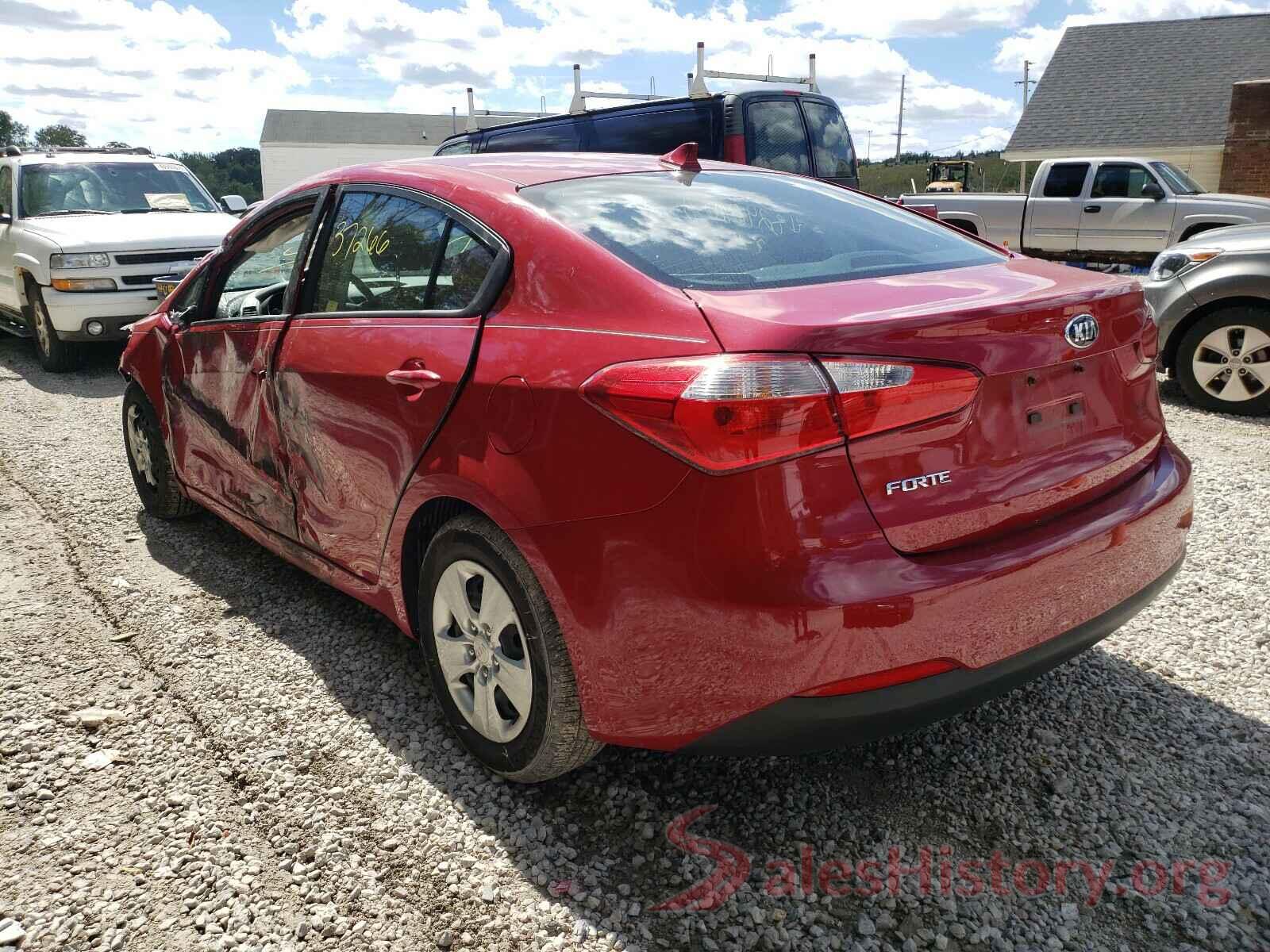 KNAFK4A65G5613370 2016 KIA FORTE