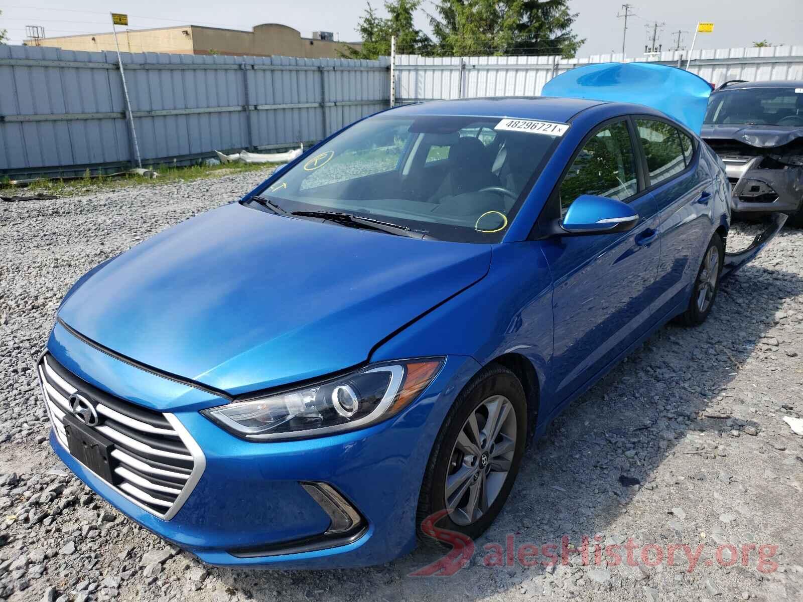 KMHD84LF0JU449167 2018 HYUNDAI ELANTRA