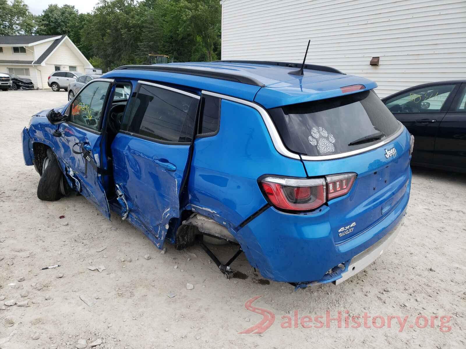 3C4NJDBBXKT628226 2019 JEEP COMPASS