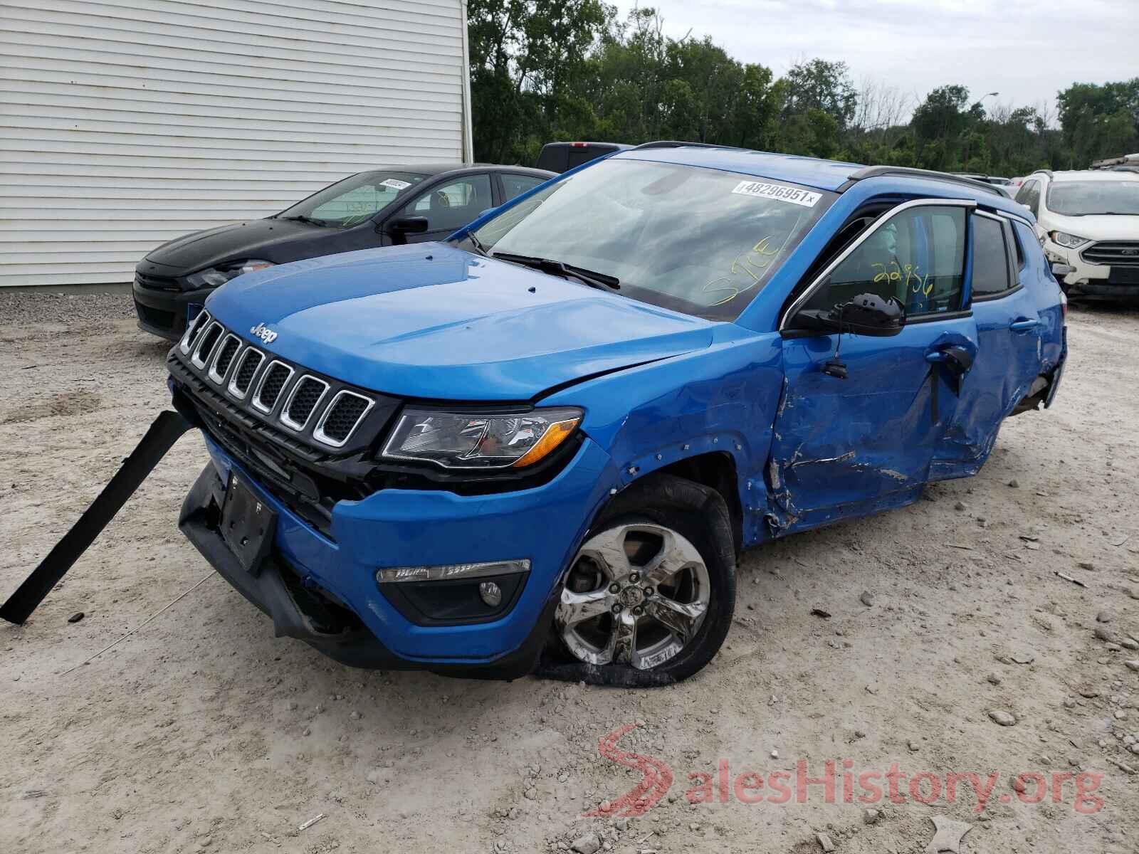 3C4NJDBBXKT628226 2019 JEEP COMPASS