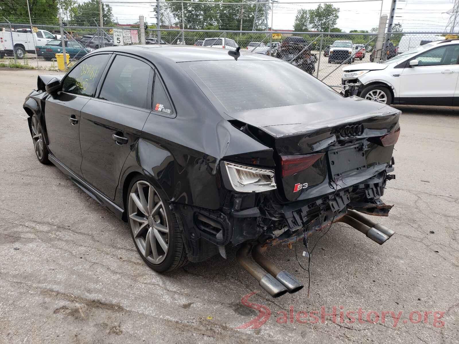 WAUB1GFF1G1027901 2016 AUDI S3