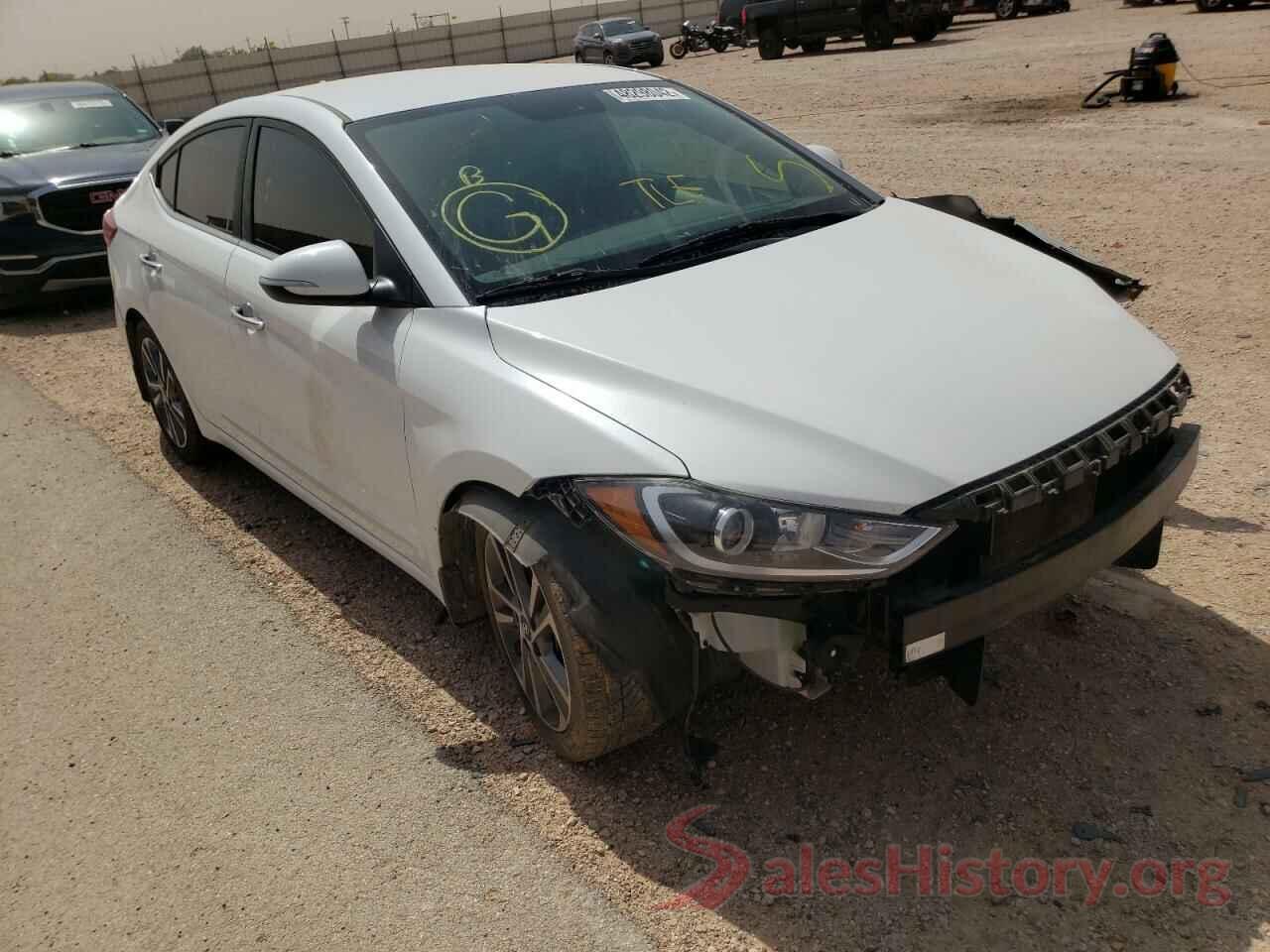 5NPD84LF4HH123347 2017 HYUNDAI ELANTRA