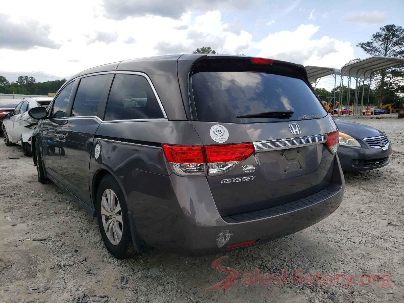 5FNRL5H69GB011756 2016 HONDA ODYSSEY