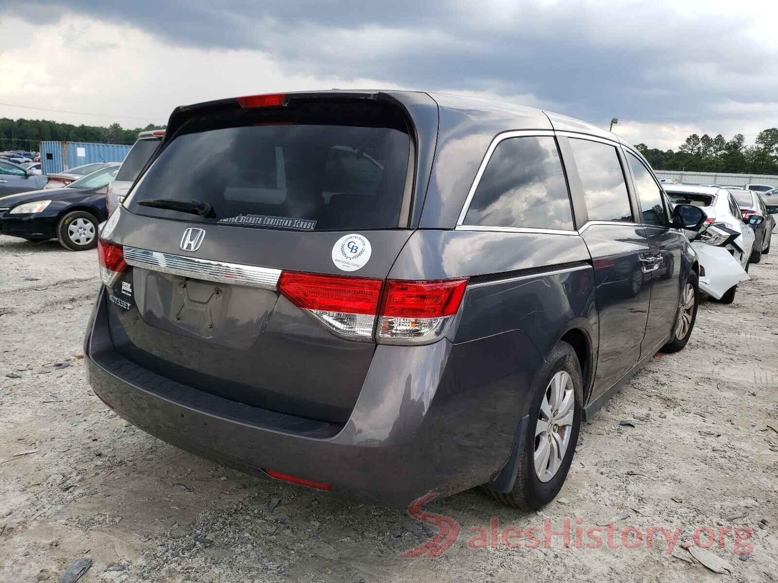 5FNRL5H69GB011756 2016 HONDA ODYSSEY