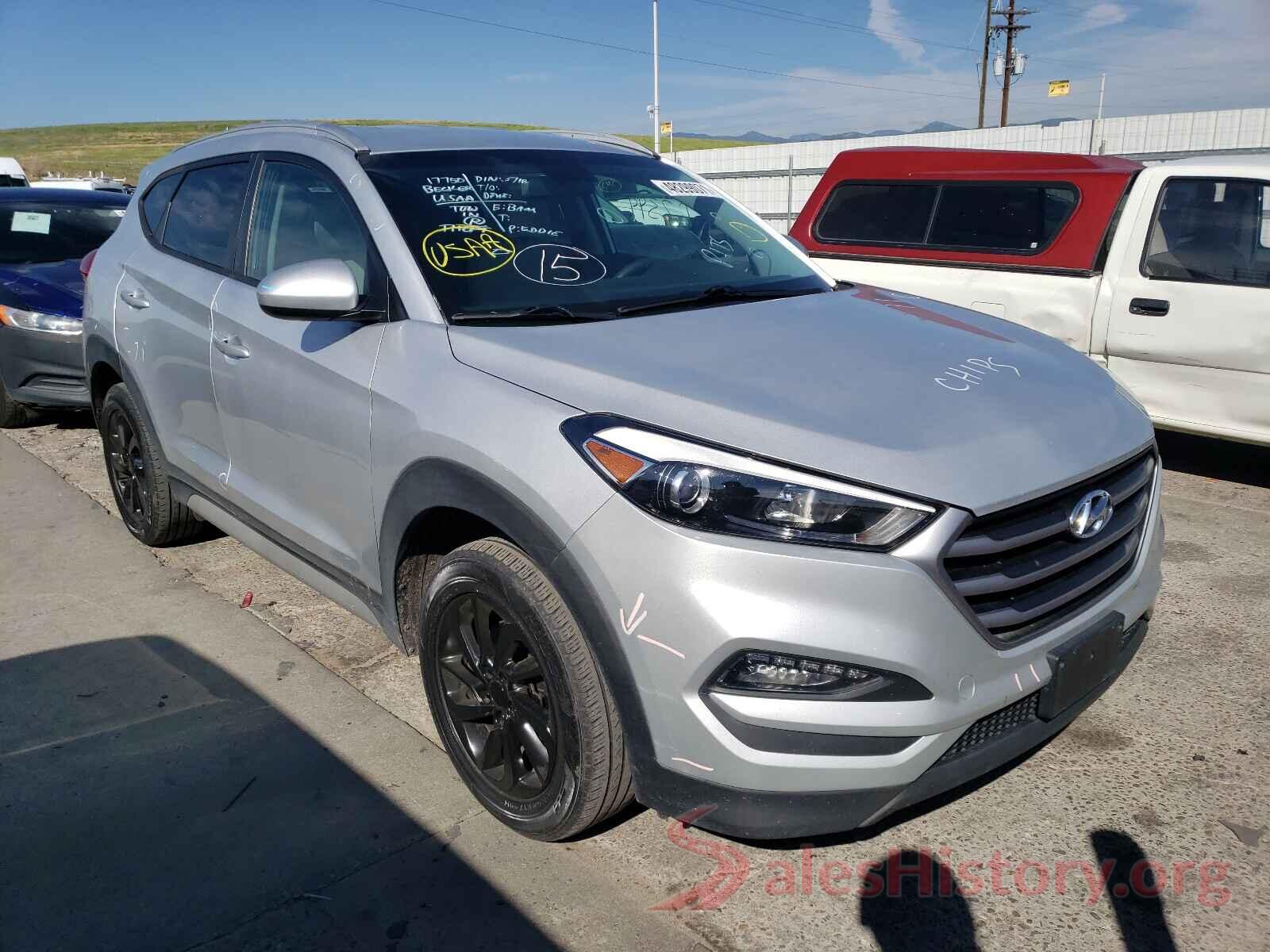 KM8J3CA47JU767929 2018 HYUNDAI TUCSON