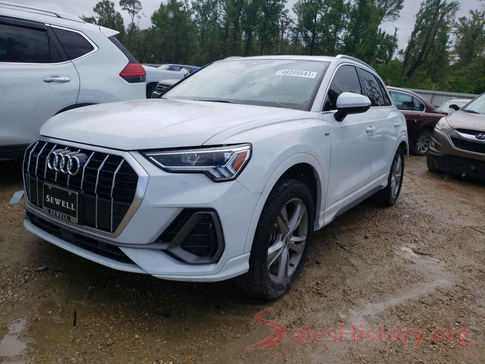 WA1EECF32L1020284 2020 AUDI Q3