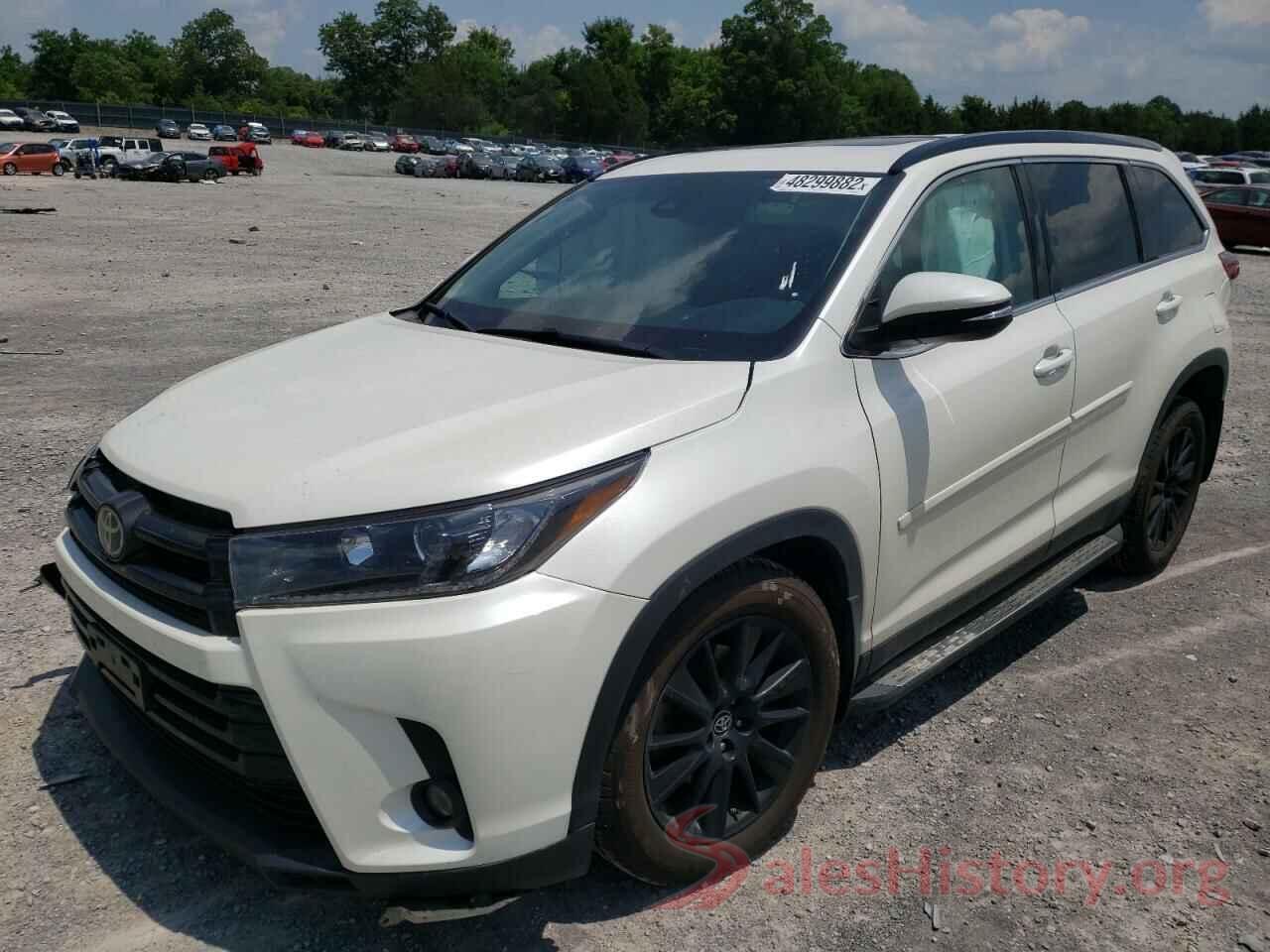 5TDJZRFH6KS577255 2019 TOYOTA HIGHLANDER