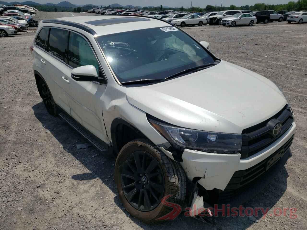 5TDJZRFH6KS577255 2019 TOYOTA HIGHLANDER