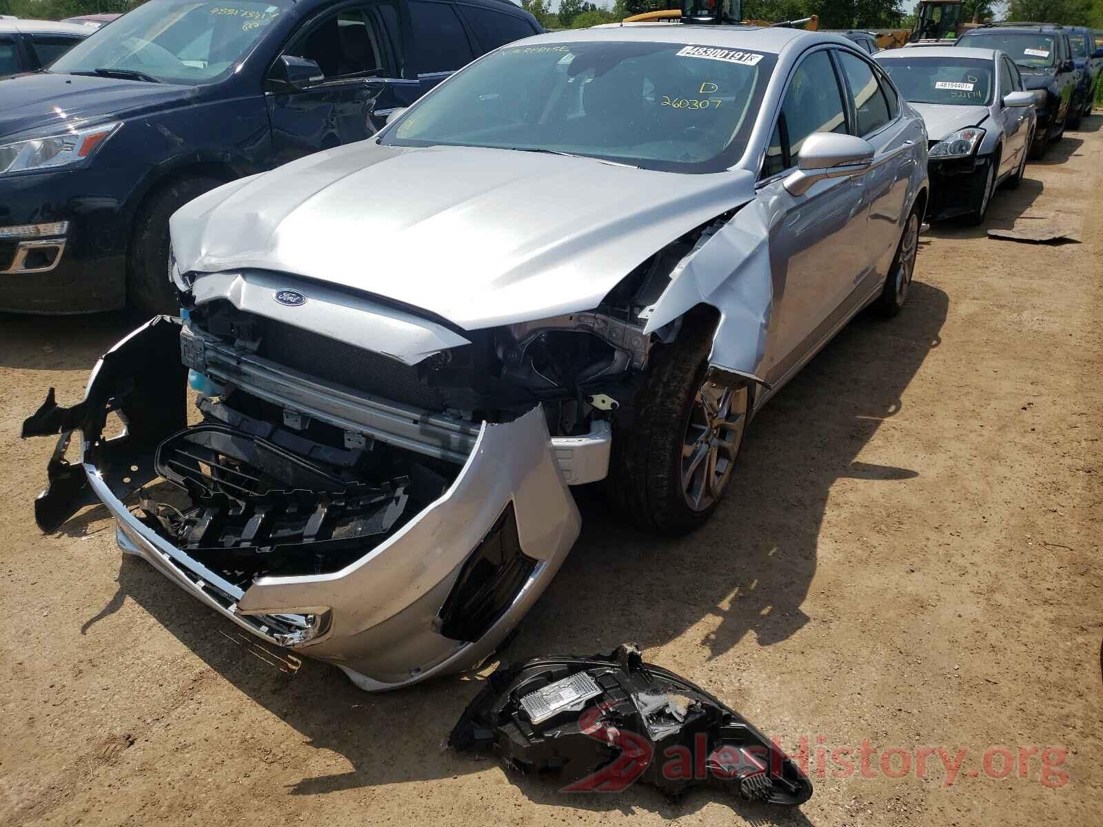 3FA6P0CD1KR260307 2019 FORD FUSION