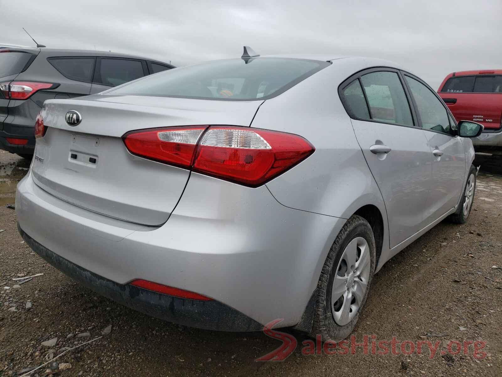 KNAFK4A6XG5501910 2016 KIA FORTE