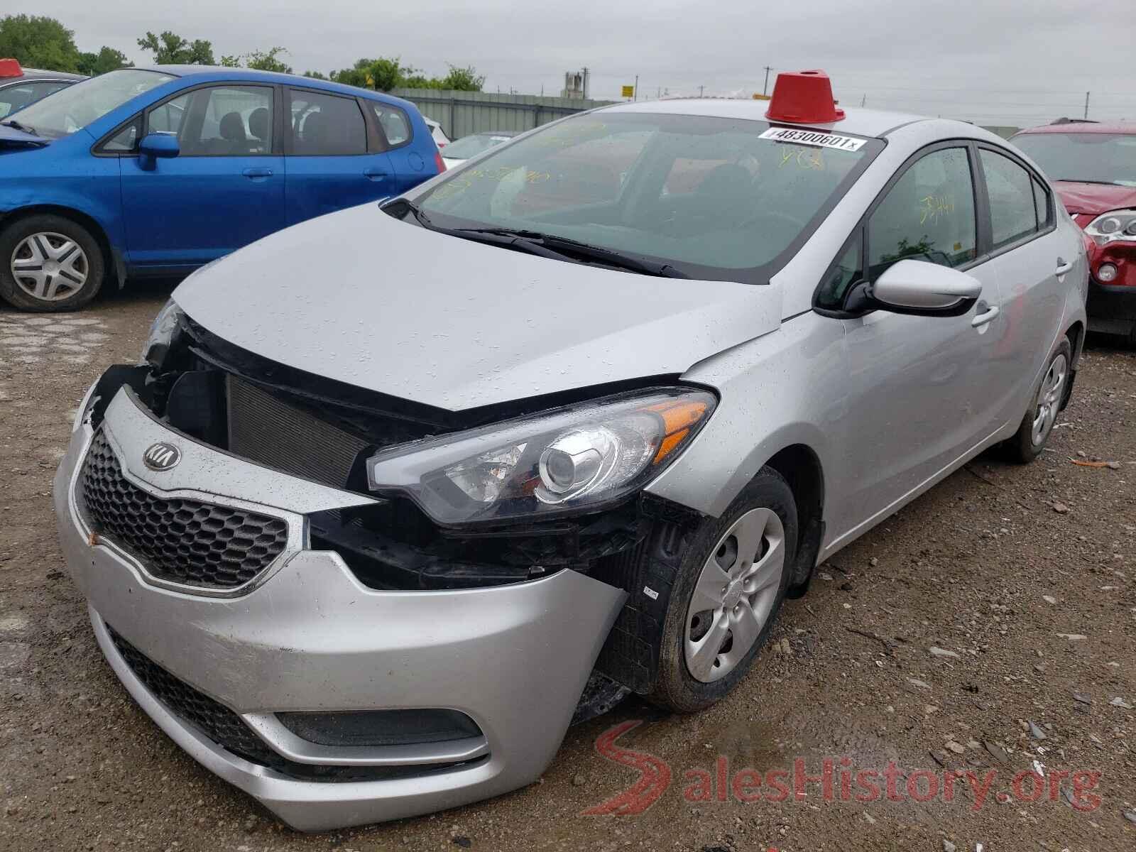 KNAFK4A6XG5501910 2016 KIA FORTE