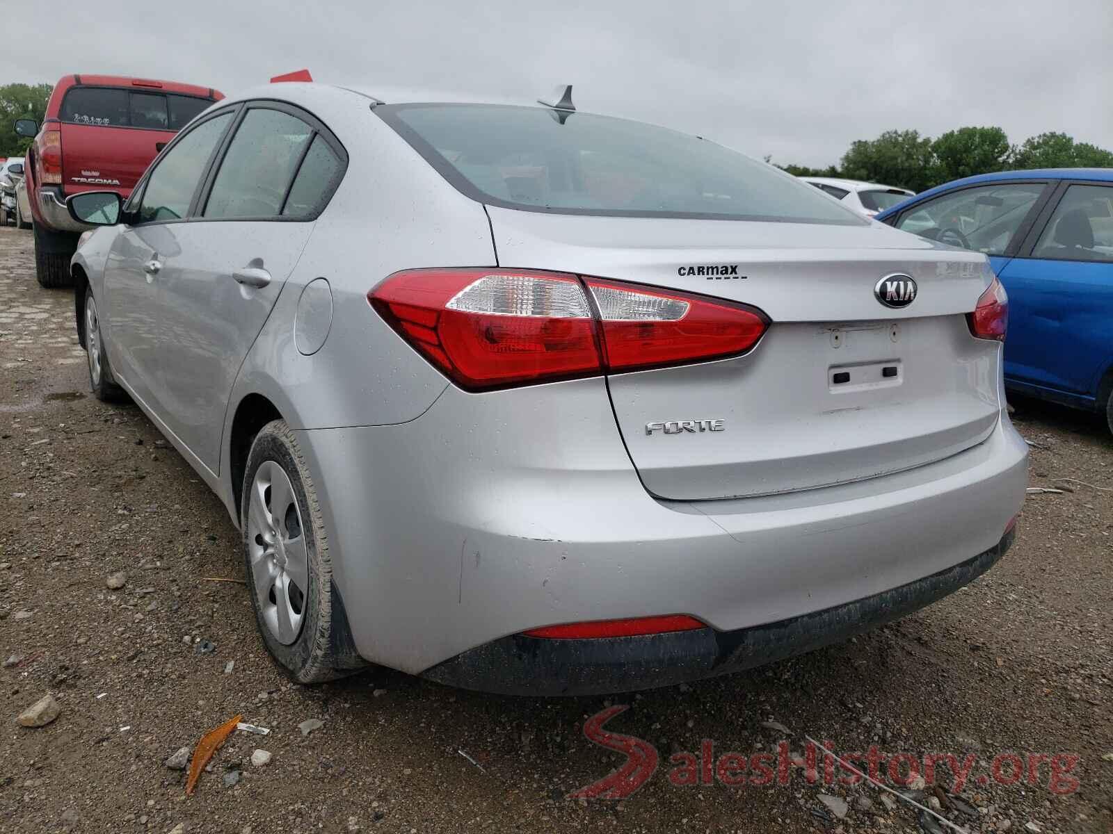 KNAFK4A6XG5501910 2016 KIA FORTE