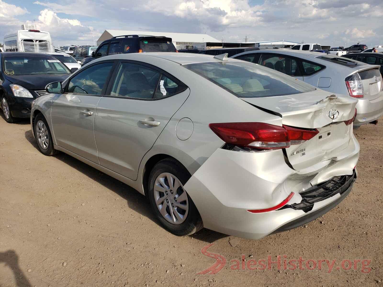 KMHD74LF3HU357354 2017 HYUNDAI ELANTRA