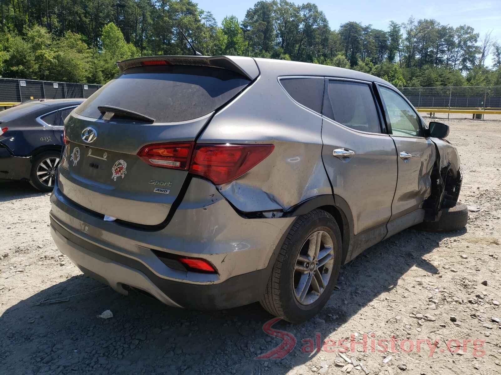 5XYZTDLB5JG526459 2018 HYUNDAI SANTA FE