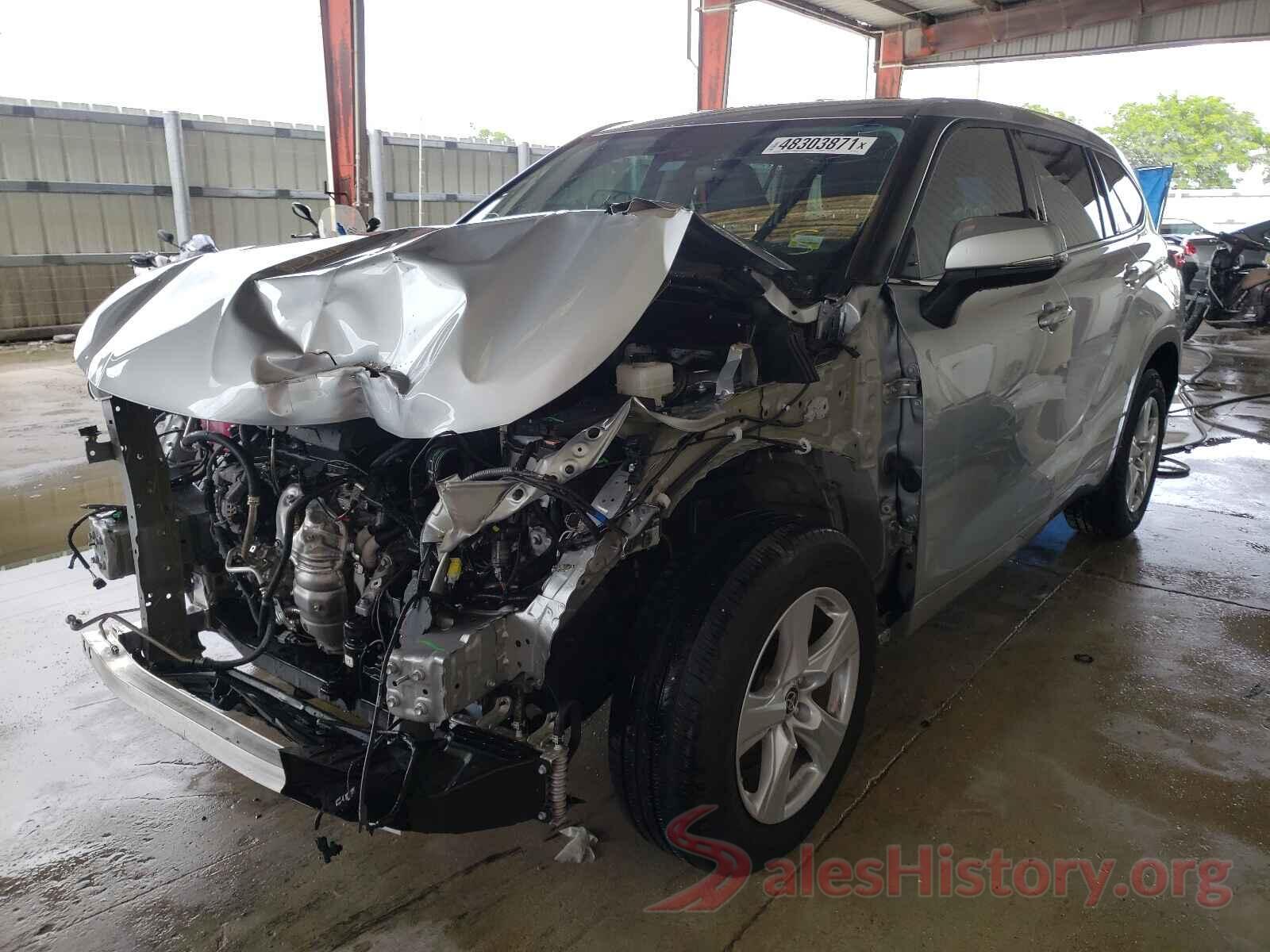 5TDCZRAH8MS051874 2021 TOYOTA HIGHLANDER