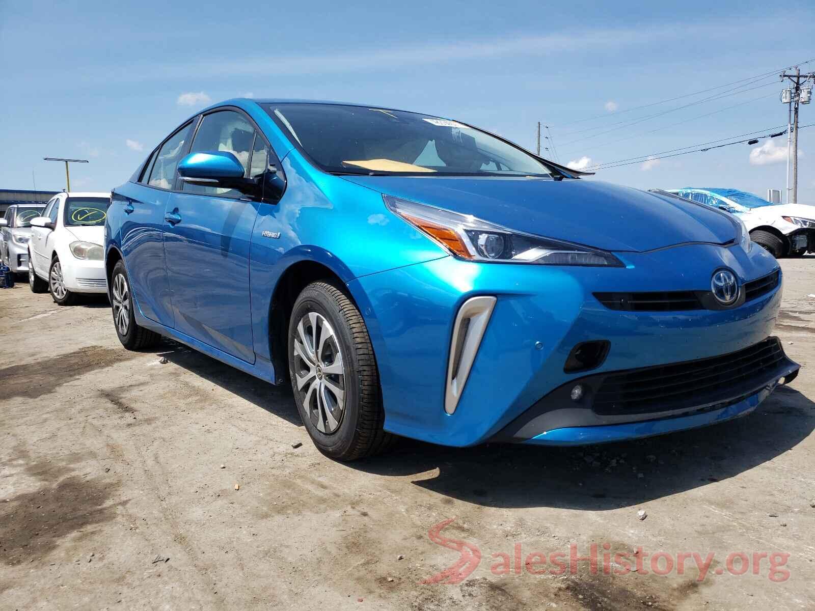 JTDL9RFU3L3021137 2020 TOYOTA PRIUS