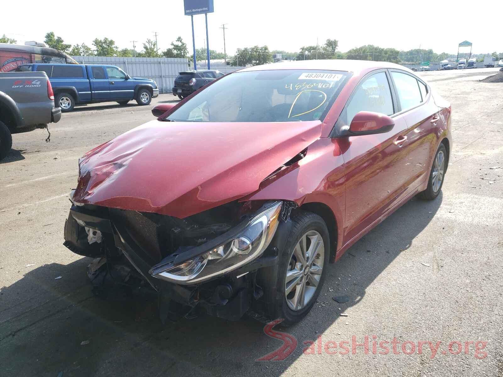 5NPD84LF0JH324412 2018 HYUNDAI ELANTRA