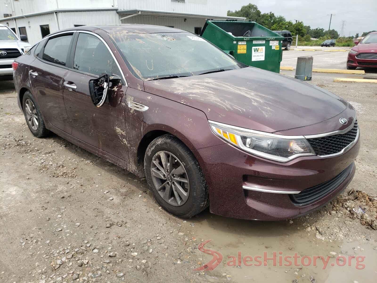 5XXGT4L18GG009491 2016 KIA OPTIMA