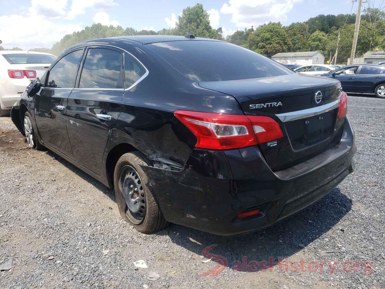 3N1AB7AP2HL704186 2017 NISSAN SENTRA