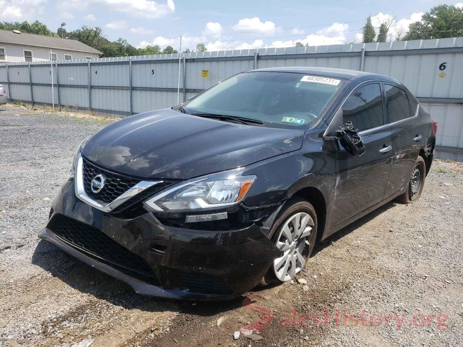 3N1AB7AP2HL704186 2017 NISSAN SENTRA