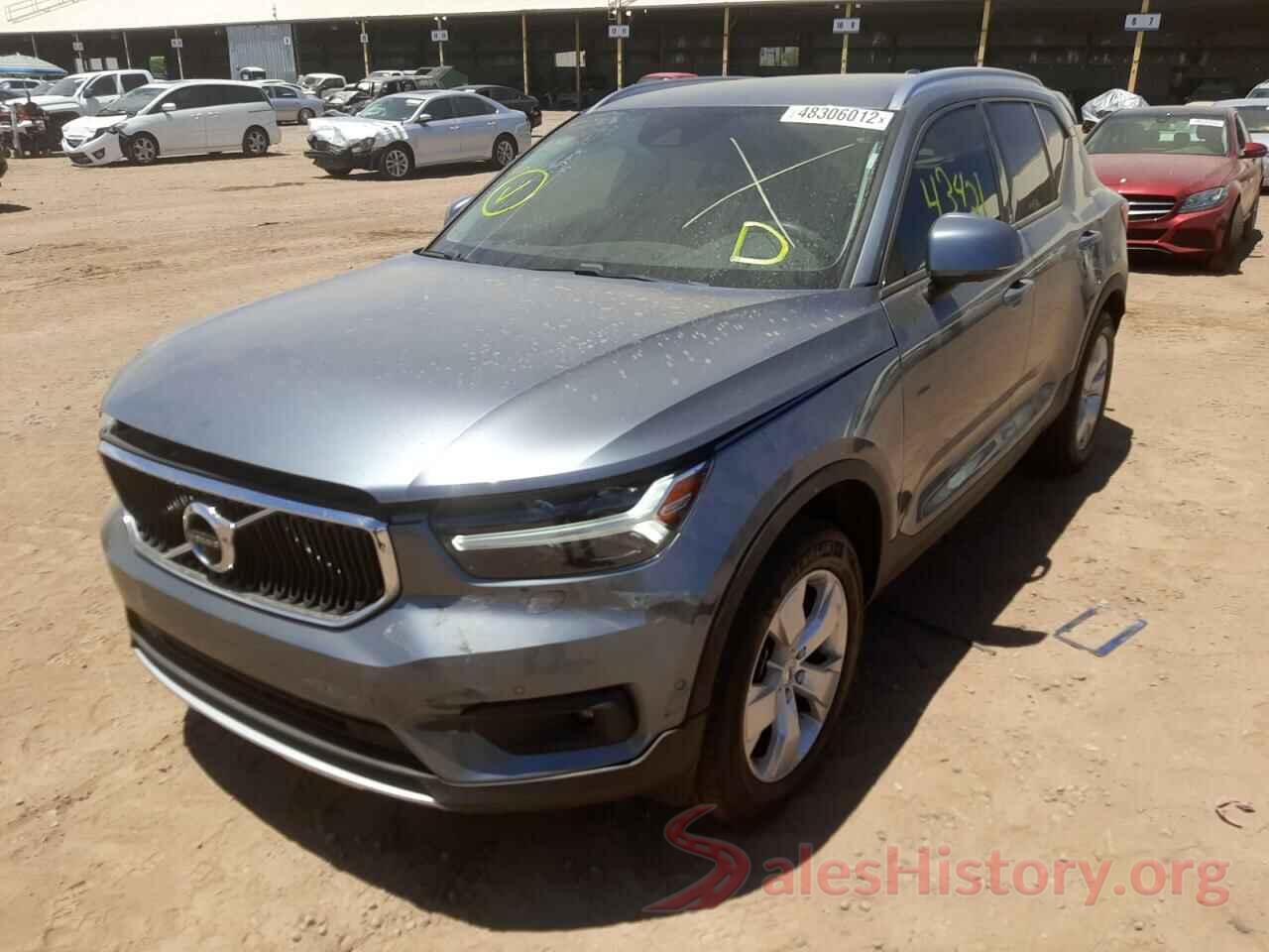 YV4162UK7K2052756 2019 VOLVO XC40