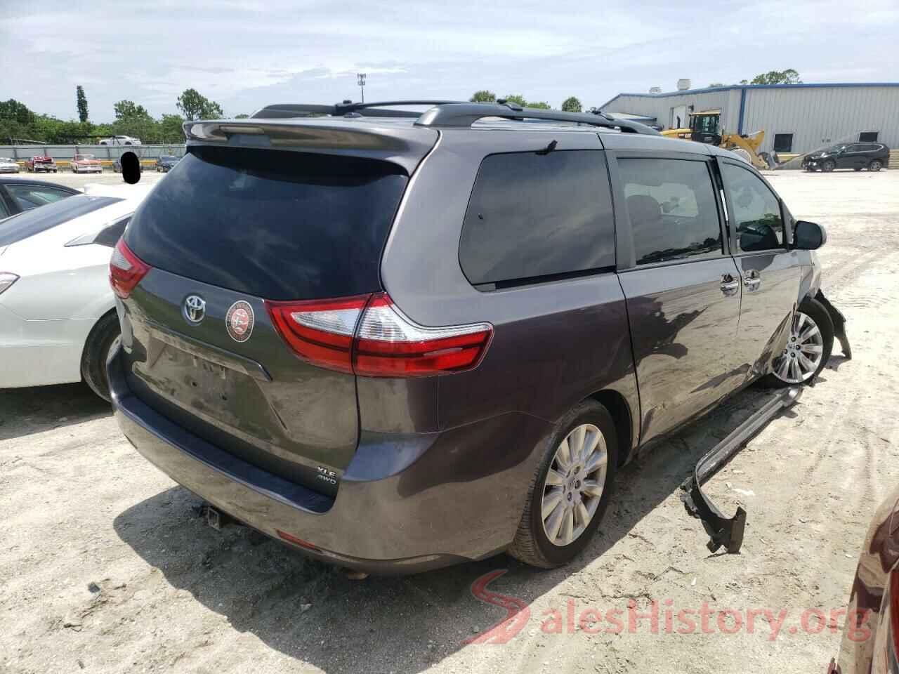 5TDDZ3DC7HS154095 2017 TOYOTA SIENNA