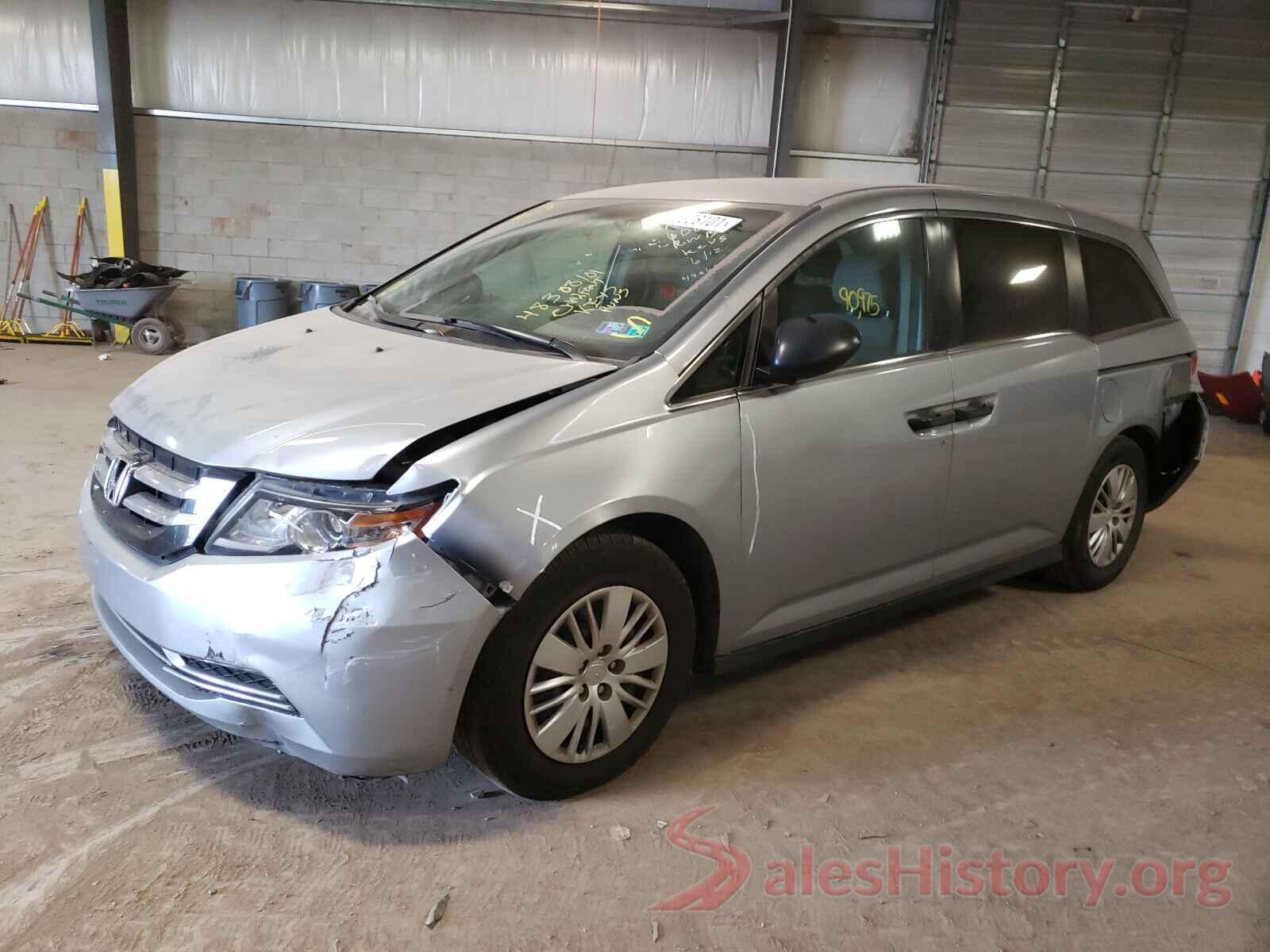 5FNRL5H21GB086884 2016 HONDA ODYSSEY