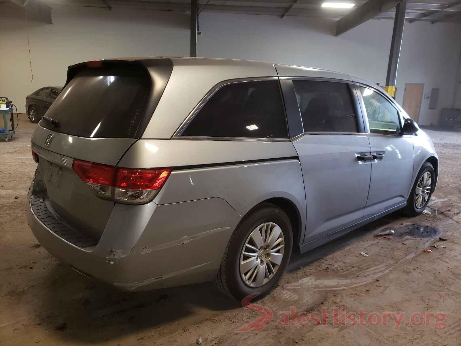 5FNRL5H21GB086884 2016 HONDA ODYSSEY